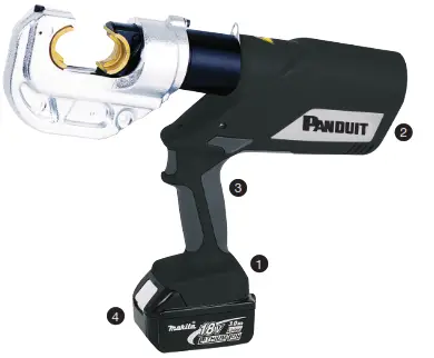 PANDUIT CT-2600-LBT BlackFin Tools - parts