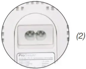 ProBreeze PB 04 Rechargeable Mini Dehumidifier - power cord