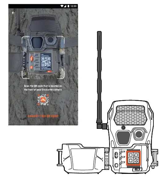 Scanning the QR Code