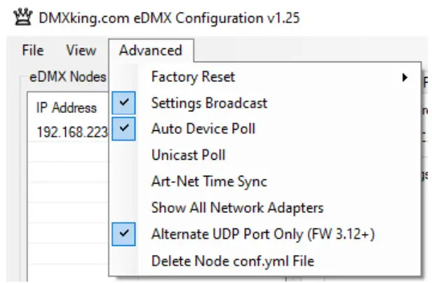 DMXking eDMX4 MAX ISODIN22 4 Port ArtNet or sACN Via Ethernet to DMX 512 Converter - fig 2