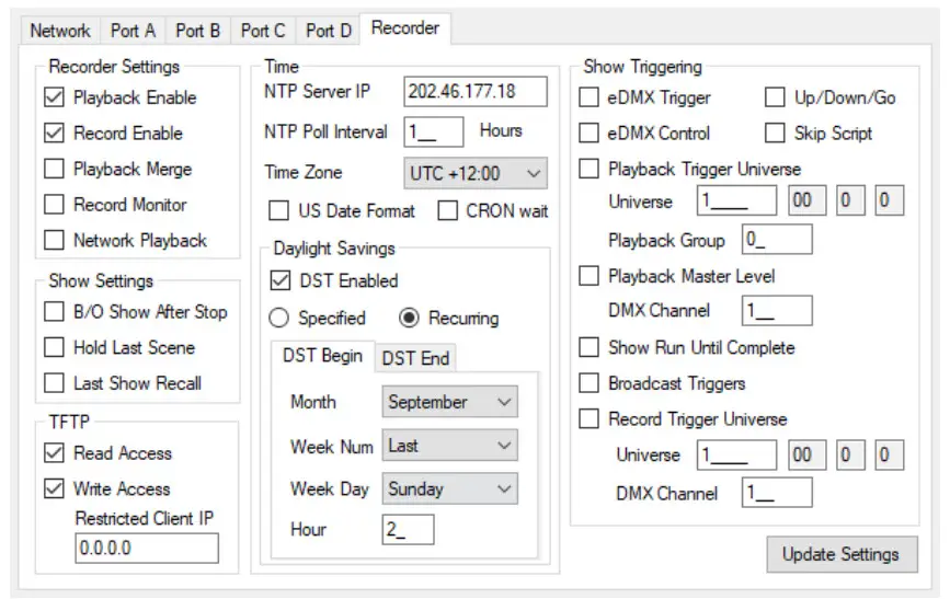 DMXking eDMX4 MAX ISODIN22 4 Port ArtNet or sACN Via Ethernet to DMX 512 Converter - fig 8