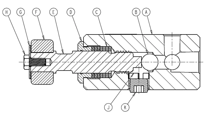 710557 Release Valve Assembly