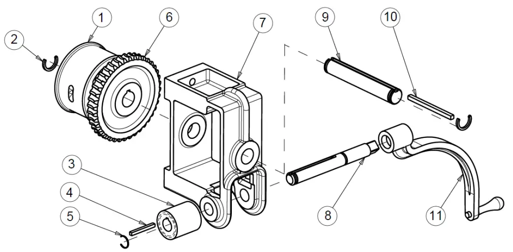 Table Hoist Assembly