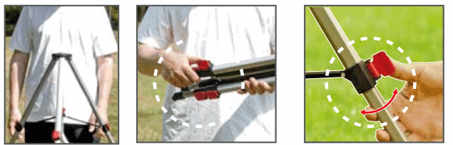 EDEN 94156EDAMZ 6-Pattern Rotary Gear Drive Sprinkler - Step 1