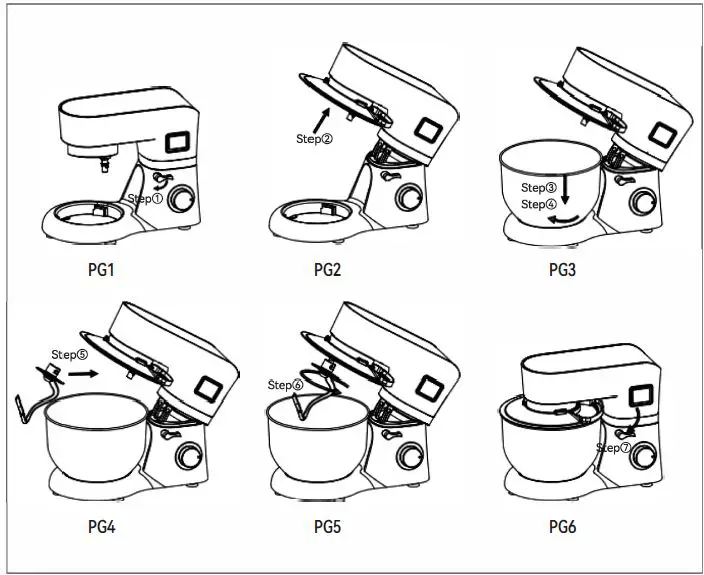 VEVOR-SM-1503HL-Stand-Mixer-FIG-9