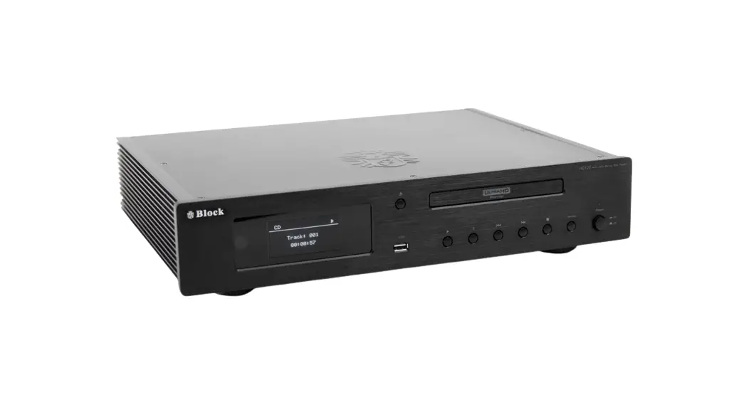 Block Hd-120 High End 4k Blu-ray Cd Player User Manual