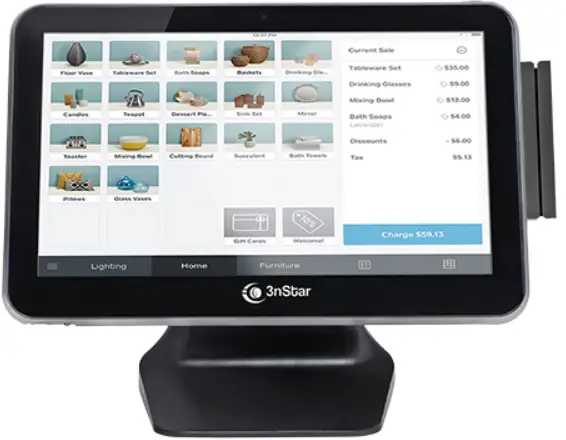 3nStar PTA0157 Android Fanless All-in-One POS PRODUCT