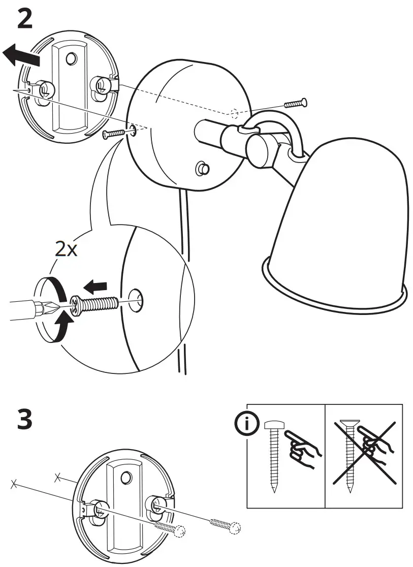 IKEA AA21630726 SKURUP Wall Lamp - fig 2