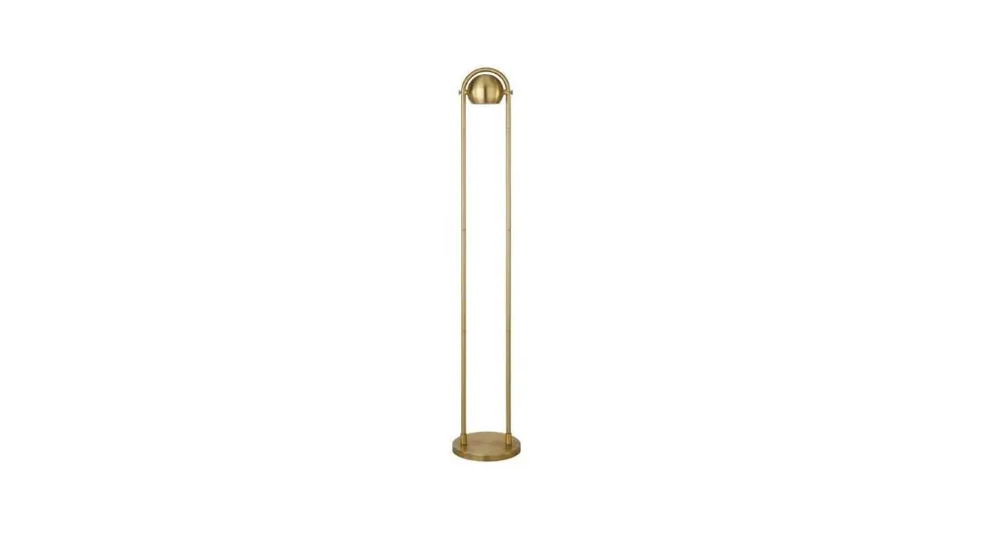 Meyer Cross Fl1576 Delgado 64 Inch Brushed Brass Floor Lamp Instruction Manual