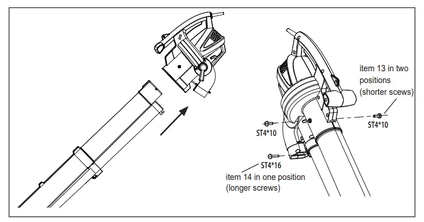 CHALLENGER CEBLV2840 Challenge 2800W Blower and Vac - fig 2