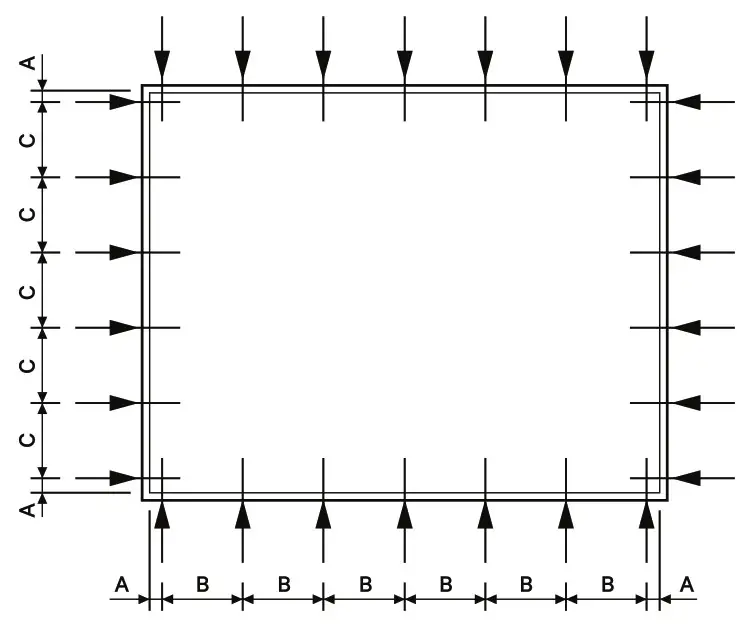 NanaWall WD66 Standard Wood Framed Folding System - FASTENING