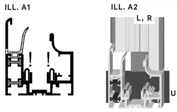 NanaWall WD66 Standard Wood Framed Folding System - scratching