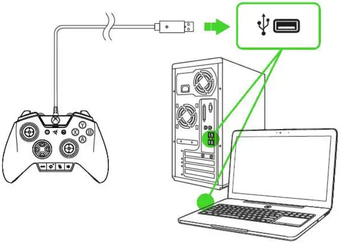 RAZER Wolverine Ultimate Controller - Connecting 2