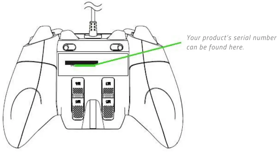 RAZER Wolverine Ultimate Controller - Registration