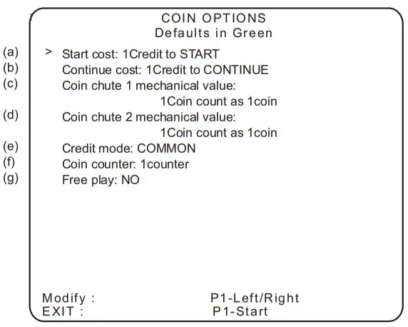 namco Tekken 5 Game PCB Kit - Game Options3