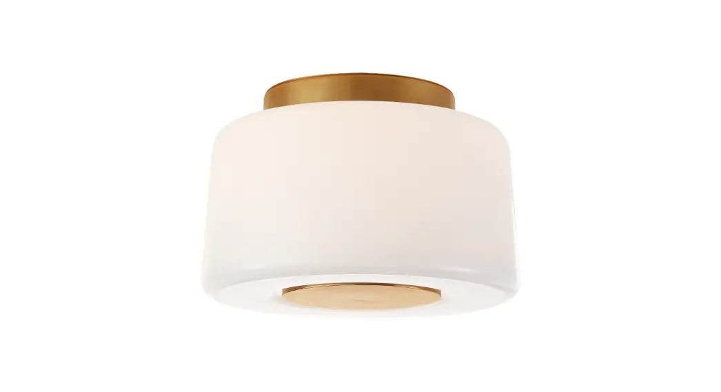 Crate And Barrel Cb2 Bell White Modern Flush Mount Light Instruction Manual