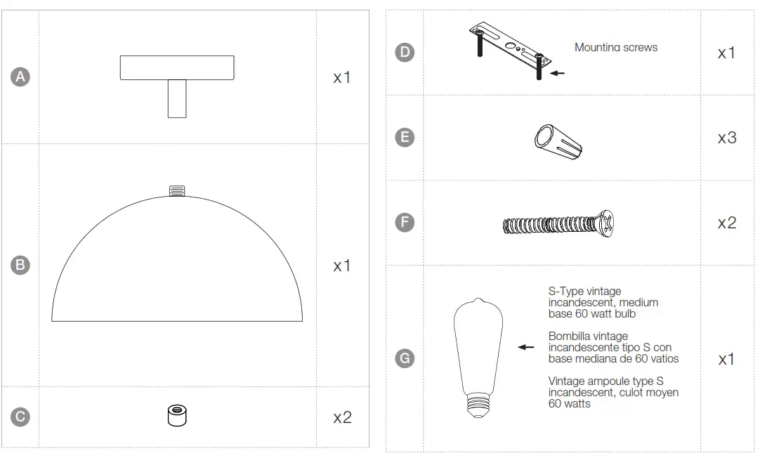 Crate and Barrel CB2 Bell White Modern Flush Mount Light- fig 1