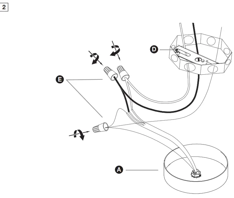 Crate and Barrel CB2 Bell White Modern Flush Mount Light- fig 4