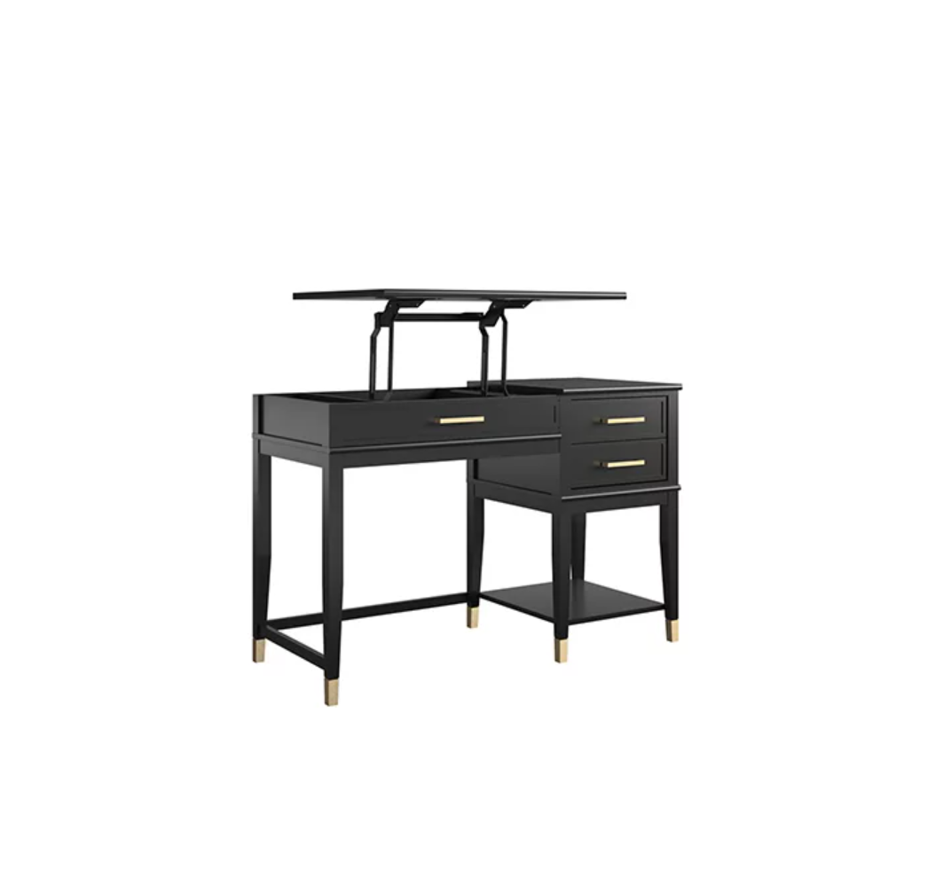 Cosmoliving 810589031 Westerleigh Black Lift Top Desk Instruction Manual Cosmoliving 810589031 Westerleigh Black Lift Top Desk Instruction Manual