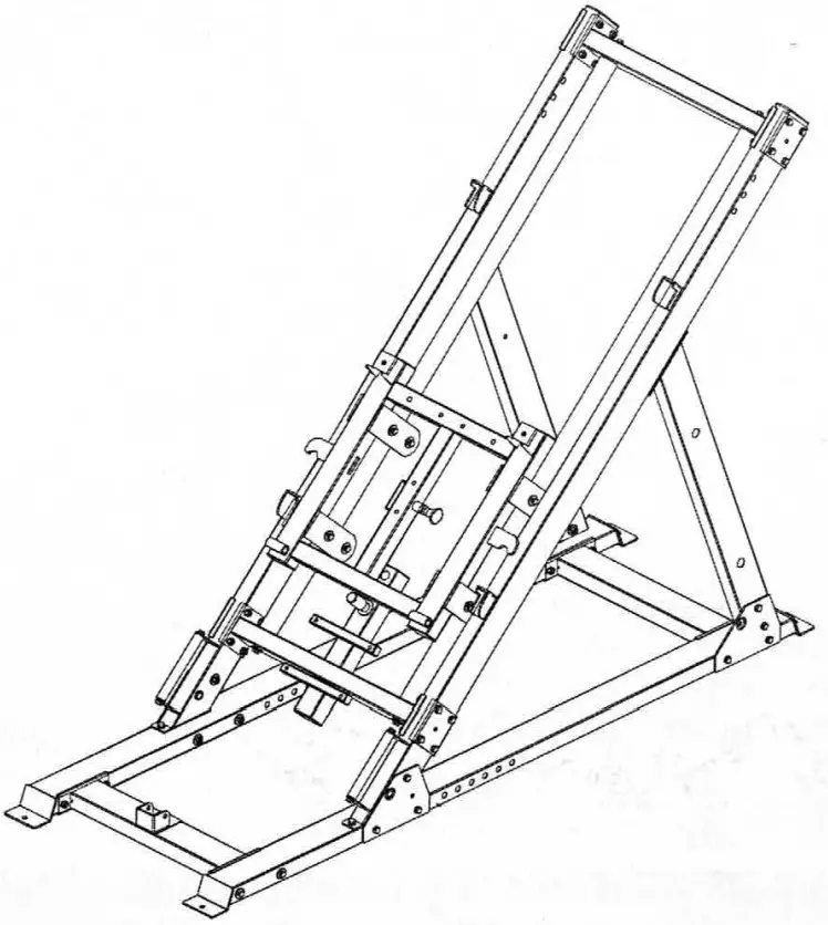 FORCE F MLPHS V2 Monster Ultimate Leg Press Hack Squat Combo - ASSEMBLY DRAWING 10