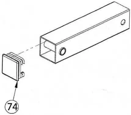 FORCE F MLPHS V2 Monster Ultimate Leg Press Hack Squat Combo - ASSEMBLY DRAWING 12