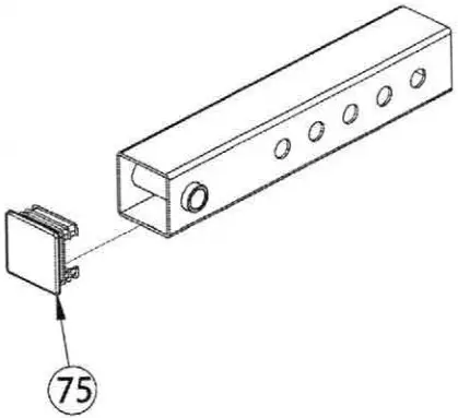 FORCE F MLPHS V2 Monster Ultimate Leg Press Hack Squat Combo - ASSEMBLY DRAWING 14