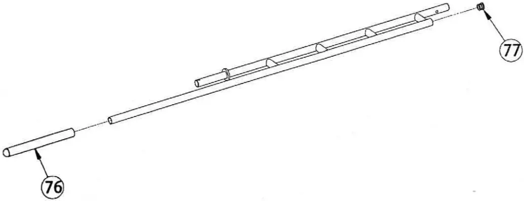 FORCE F MLPHS V2 Monster Ultimate Leg Press Hack Squat Combo - ASSEMBLY DRAWING 15