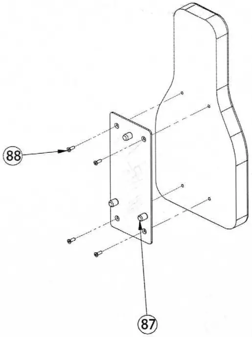 FORCE F MLPHS V2 Monster Ultimate Leg Press Hack Squat Combo - ASSEMBLY DRAWING 28
