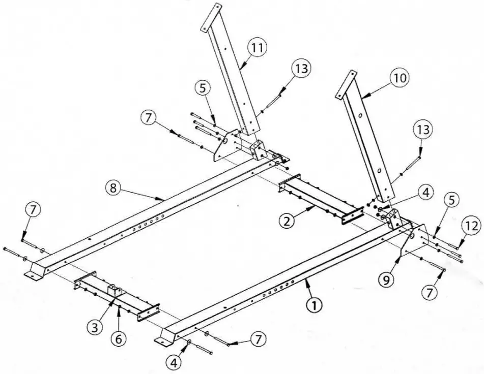 FORCE F MLPHS V2 Monster Ultimate Leg Press Hack Squat Combo - Assembly
