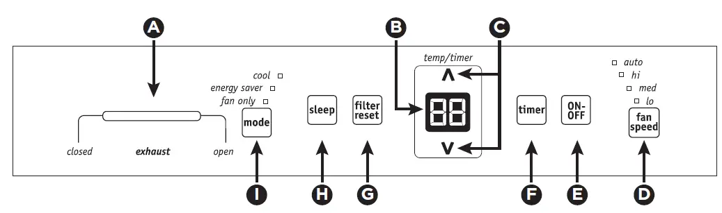 FRIGIDAIRE FHSC102WB1 Slider Casement Window Room Air Conditioner-fig-5