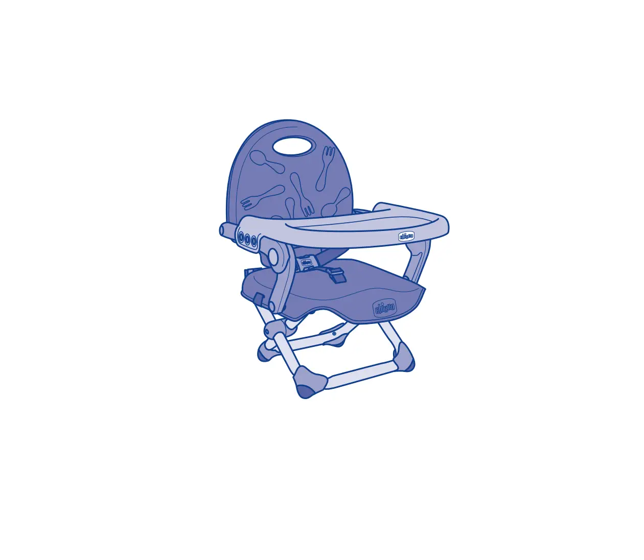 Chicco 05079340400000 Pocket Snack Booster Seat User Manual