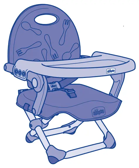 05079340400000 Pocket Snack Booster Seat