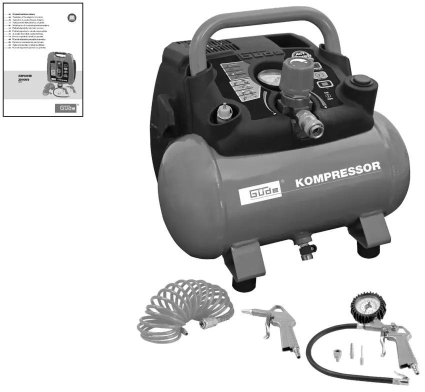 GUDE 190 086 50089 Compressor Airpower - fig