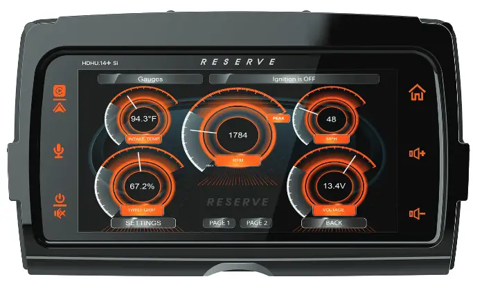 SOUNDSTREAM hdhu-14SI Motorcycle Headunit Car Play Reserve