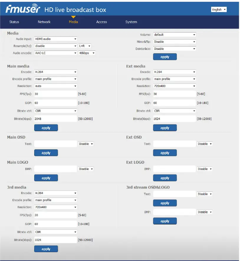 Fmuser-FBE200-IPTV-Streaming-Encoder-13
