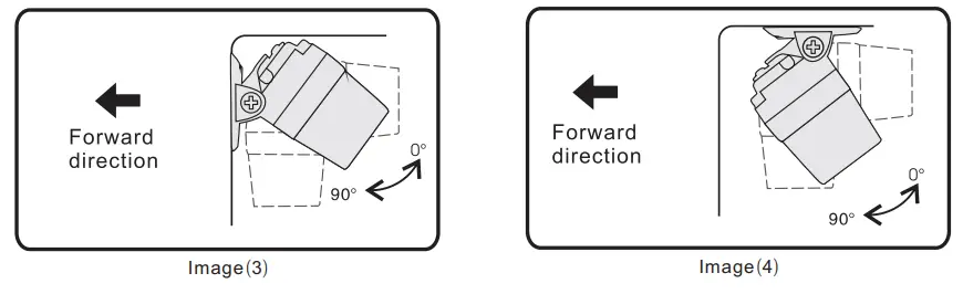 RYDEEN CM-HD4 Universal MINy HD Backup Camera - adjustment