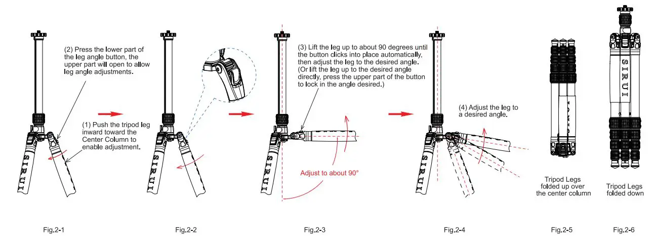 SIRUI-T-1005-Aluminum-Travel-Tripod-fig-2