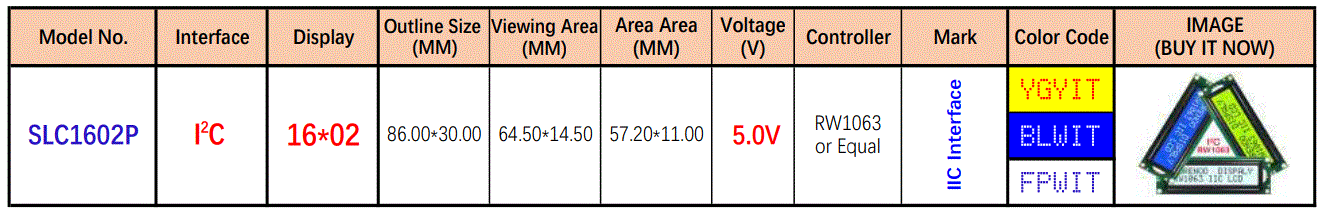 Surenoo-SL-1602P-Series-LCD-Module-2