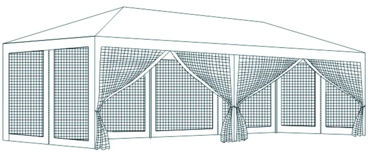 Outsunny 840 012 Beige Pop Up Party Tent Gazebo Wedding Canopy - Cover