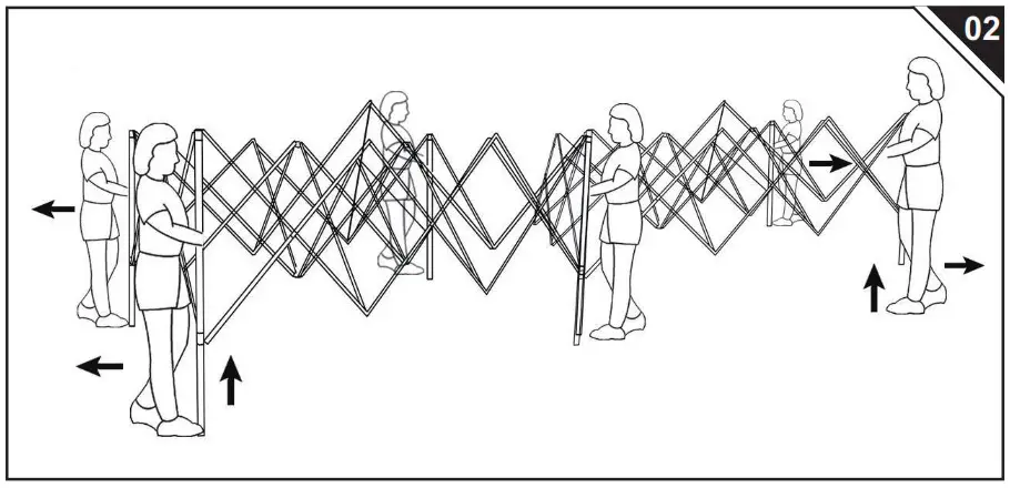 Outsunny 840 012 Beige Pop Up Party Tent Gazebo Wedding Canopy - Product Overview 2