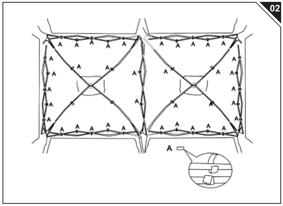 Outsunny 840 012 Beige Pop Up Party Tent Gazebo Wedding Canopy - Product Overview 7