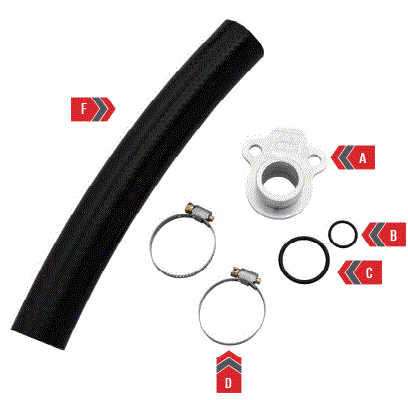 AWE Tuning 2660-11020 AWE DV Adapter Kit-FIG1