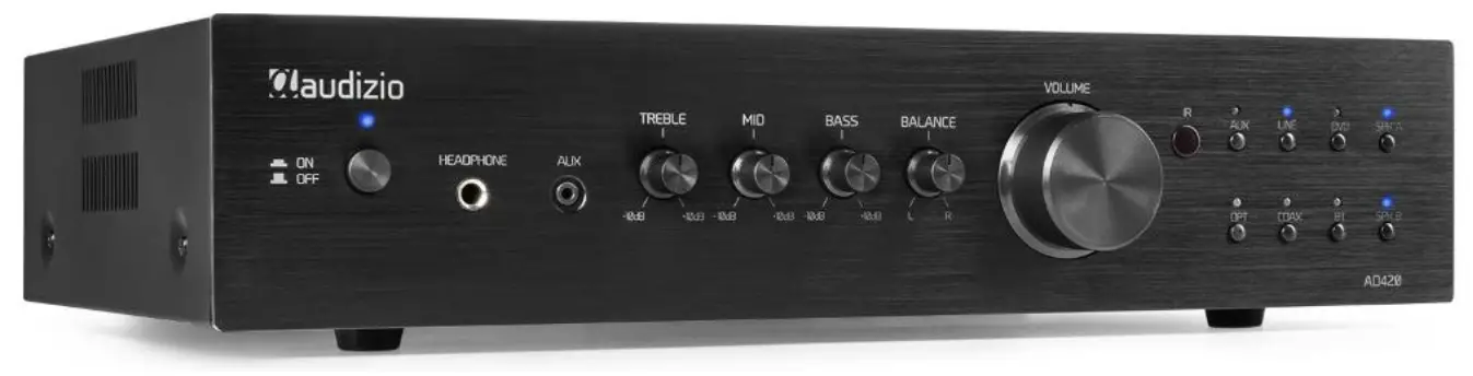 audizio AD420 Series 4 Channel HiFi Amplifier