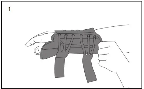HELY WEBER 6893410 Titan Thumb Lacing Orthosis - overview 1