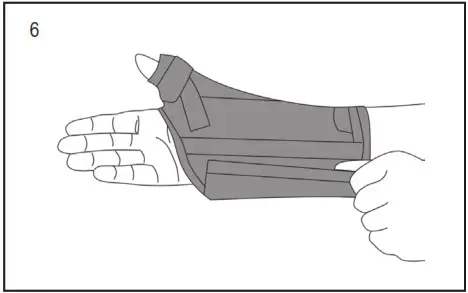 HELY WEBER 6893410 Titan Thumb Lacing Orthosis - overview 6