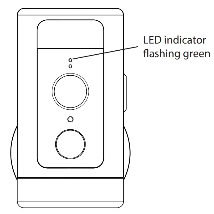 winees WP280013263 Spotlight Cam - LED indicator