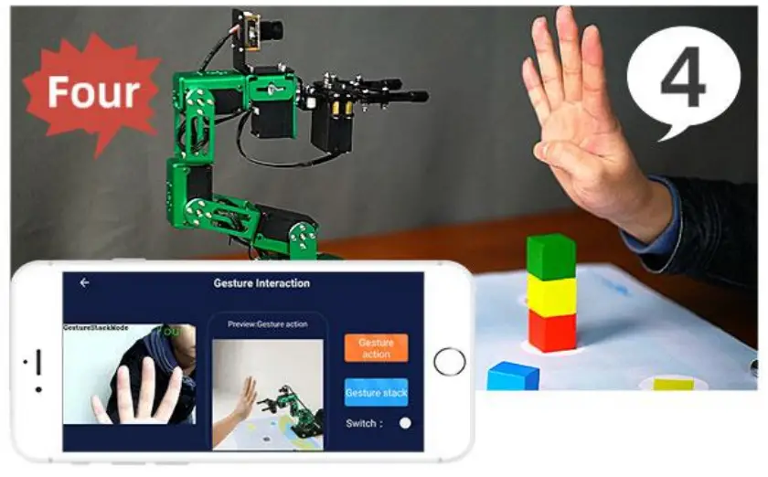 YAHBOOM-DOFBOT-AI-Vision-Robotic-Arm-fig-14