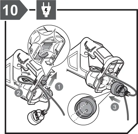 RYOBI RLT1831H25F18V Trimmer Cutting - b11