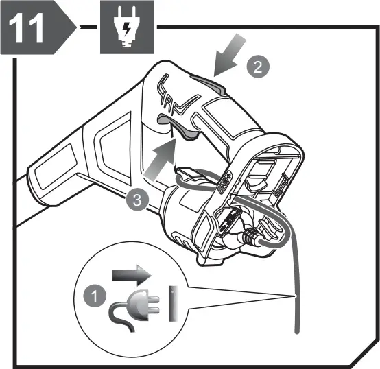 RYOBI RLT1831H25F18V Trimmer Cutting - b12