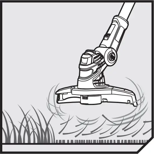 RYOBI RLT1831H25F18V Trimmer Cutting - c2